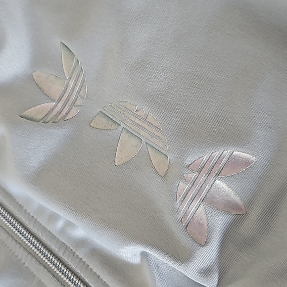 Adidas crop trefoil iridescent jacket - Picture 5 of 5